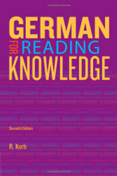 Jannach's German for Reading Knowledge