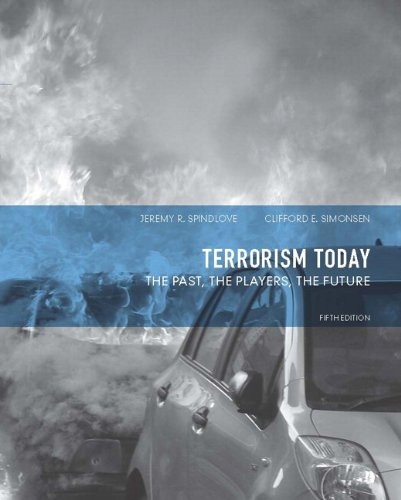 Terrorism Today by Spindlove Jeremy R.