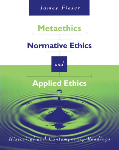 Metaethics Normative Ethics and Applied Ethics