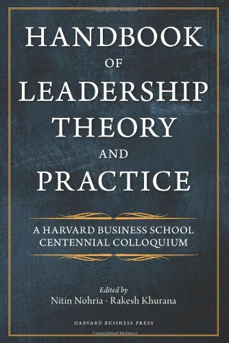 Handbook of Leadership Theory and Practice