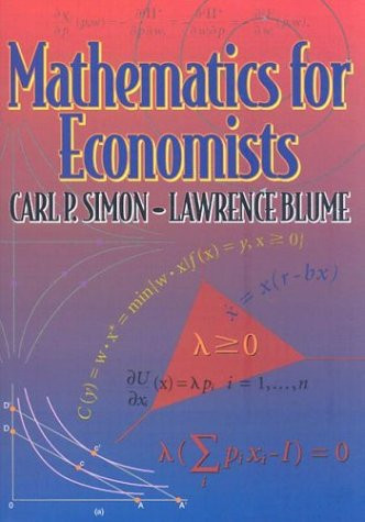 Mathematics for Economists