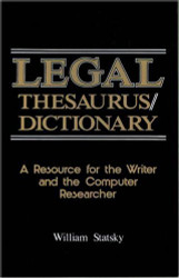Legal Thesaurus/Legal Dictionary