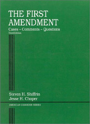 First Amendment Cases Comments Questions by Shiffrin Steven H.