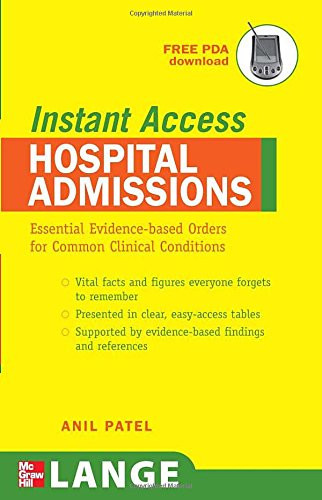 LANGE Instant Access Hospital Admissions