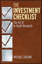 Investment Checklist: The Art of In-Depth Research