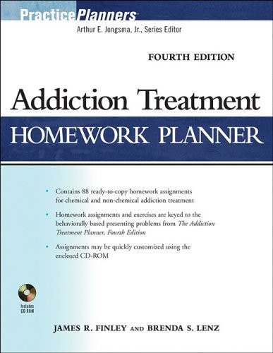 Addiction Treatment Homework Planner