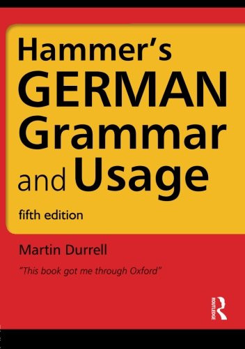 Hammer's German Grammar and Usage