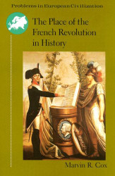 Place Of The French Revolution In History by Cox Marvin