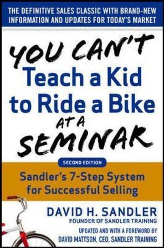 You Can't Teach A Kid to Ride A Bike At A Seminar