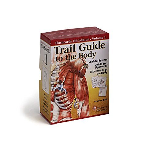 Trail Guide to the Body Flashcards Volume 1 by Andrew Biel