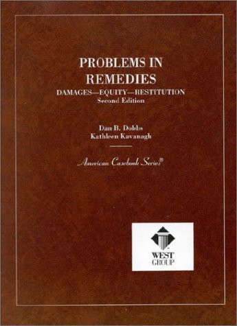 Problems In Remedies by Dobbs Dan