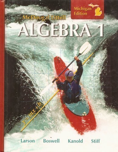 McDougal Littell: Algebra 1 Michigan Edition