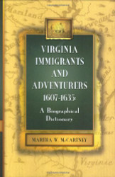 Virginia Immigrants and Adventurers
