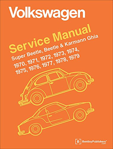 Volkswagen Service Manual Super Beetle Beetle and Karmann Ghia