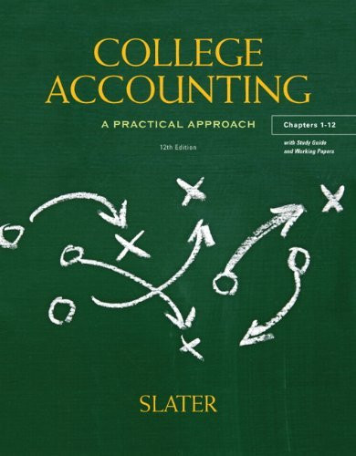 College Accounting Chapters 1-12