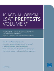 10 Actual Official LSAT PrepTests Volume V