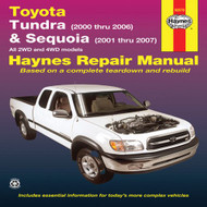 Toyota Tundra (2000 thru 2006) and Sequoia (2000-2007)