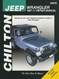 Chilton Total Car Care Jeep Wrangler 1987-2011 Repair Manual