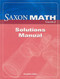 Saxon Math Course 2 Solution Manual