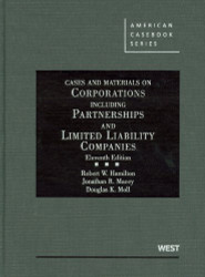 Cases And Materials On Corporations Including Partnerships And Limited Liability Companies