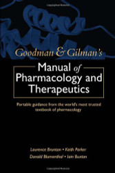 Goodman And Gilman Manual Of Pharmacology And Therapeutics