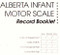 Alberta Infant Motor Scale Record Booklet (Package of 50)