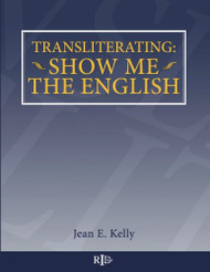 Transliterating: Show Me The English