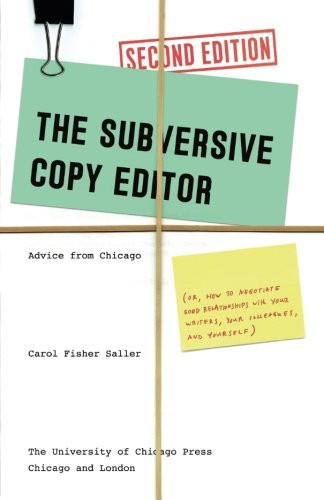 Subversive Copy Editor: Advice from Chicago