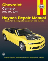 Chevrolet Camaro Automotive Repair Manual: 2010-15