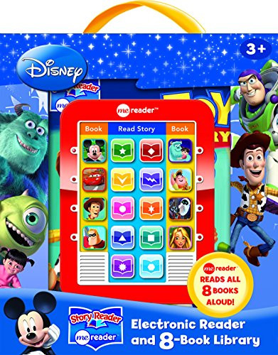 Disney Electronic Reader and 8 Book Library: (3in)