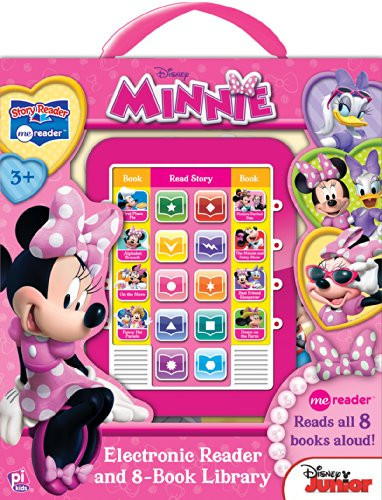 Disney Jr. Minnie Electronic Reader and 8-Book Library