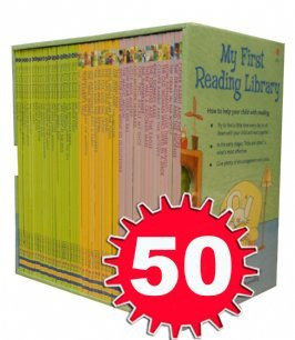 Usborne My First Reading Library 50 Books Set Collection - Read At Home