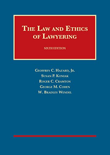 Law and Ethics of Lawyering