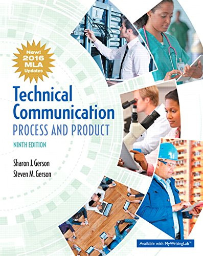 Technical Communication: Process and Product MLA Update