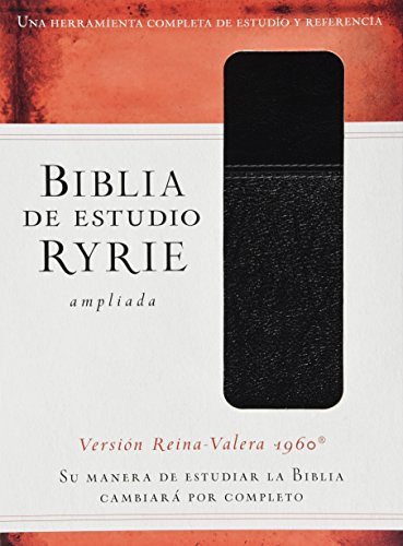 Biblia de estudio Ryrie ampliada: Duo-tono negor conandice