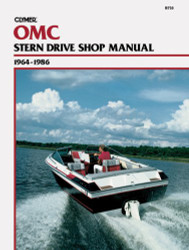 Clymer OMC Stern Drive Shop Manual 1964-1986