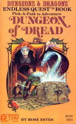 Dungeon of Dread (An Endless Quest Book 1 / A Dungeons and Dragons Adventure Book)