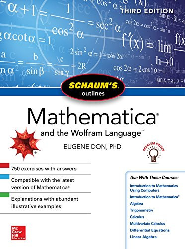 Schaum's Outline of Mathematica (Schaum's Outlines)