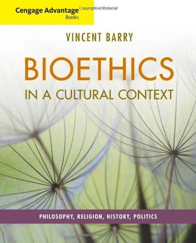 Bioethics In A Cultural Context