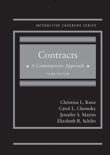 Contracts: A Contemporary Approach