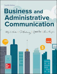 Business and Administrative Communication  by Kitty Locker