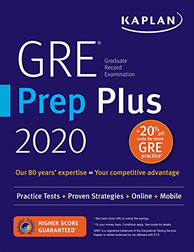 GRE Prep Plus 2020