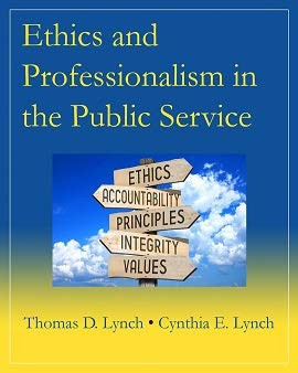 Ethics and Professionalism in the Public Service