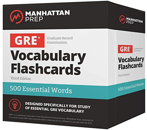 500 Essential Words: GRE Vocabulary Flashcards