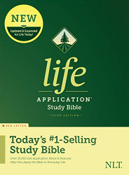 NLT Life Application Study Bible (Red Letter )