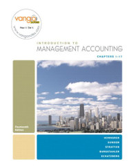 Introduction To Management Accounting Chapters 1-17