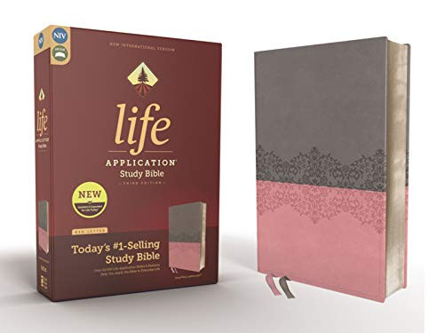 NIV Life Application Study Bible Pink