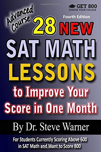 28 New SAT Math Lessons to Improve Your Score in One Month - Advanced Course