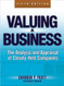 Valuing A Business