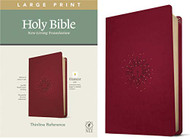 NLT Large Print Thinline Reference Bible Filament Enabled Edition